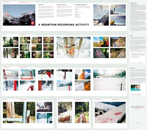 LUCE CHOULES A Mountain Recording Activity