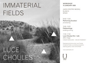 LUCE CHOULES workshop 2020 Blanca, Spain