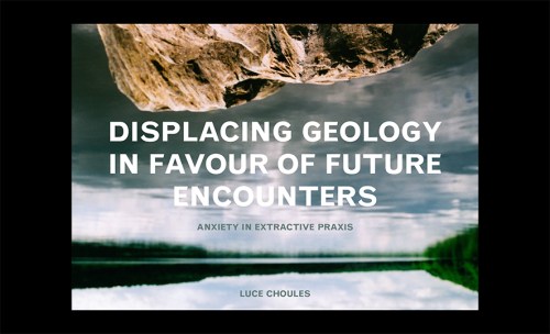 CHOULES Anxiety in Extractive Praxis proposition