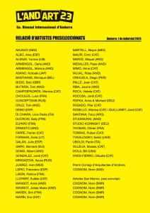 5a. Biennal Internacional d’Andorra 2023